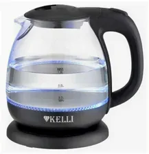 Cтеклянный чайник электрический Kelli KL-1370 Kelli