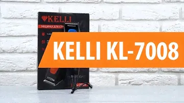 Распаковка машинки для стрижки KELLI KL-7008 / Unboxing KELLI KL-7008