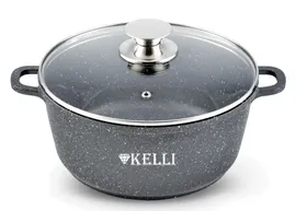 Кастрюля KELLI KL-4022-28 8,0л.