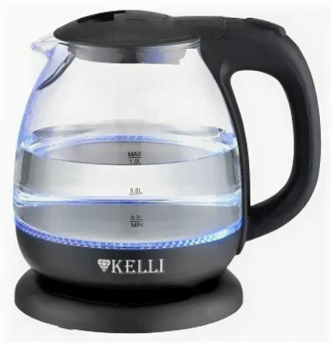 Cтеклянный чайник электрический Kelli KL-1370 Kelli