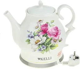 Чайник керамический электрический KELLI KL-1434