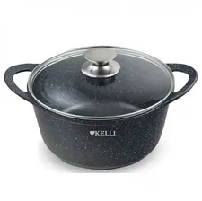 Kelli KL-4079-28 Кастрюля с мраморным покрытием 8.0л Kelli