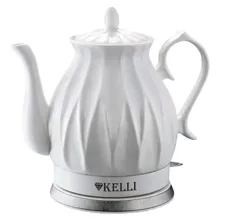 Электрический чайник KL-1341 2л. 2200W белый керамика Kelli