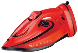 Утюг Kelli KL-1650К КРАСНЫЙ 2600Вт керамика