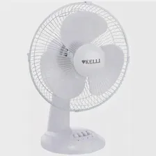 Настольный вентилятор Kelli KL-1012, белый