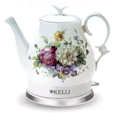 Чайник электрический KELLI 1.7 л белый, разноцветный KL-1432